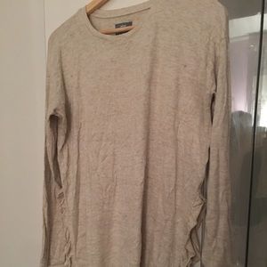 Heather Oatmeal Aerie Legging Tee